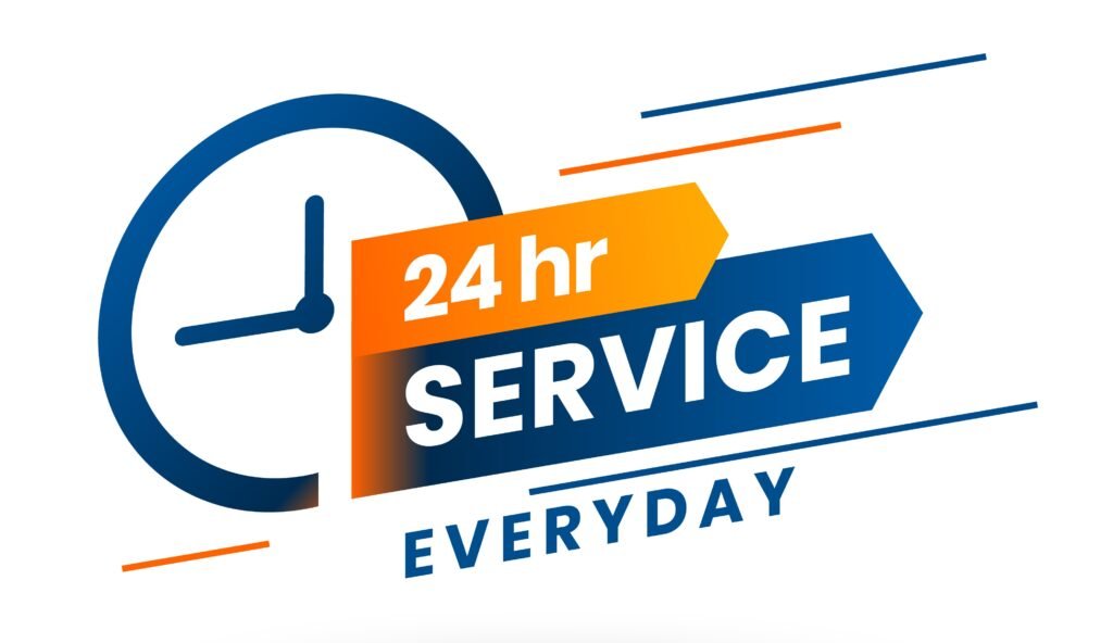 everyday 24 hours service 